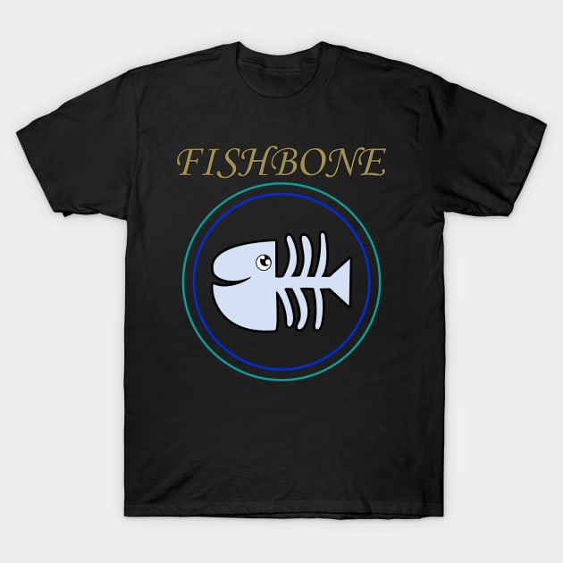 Fishbone Fishing Lover T Shirt TeePublic